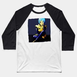 The Blue Haired Genius Baseball T-Shirt